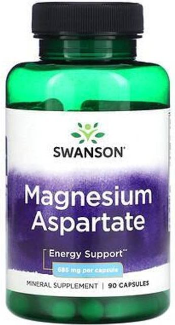 Swanson Magnesium Aspartate, 685mg 90 pcs