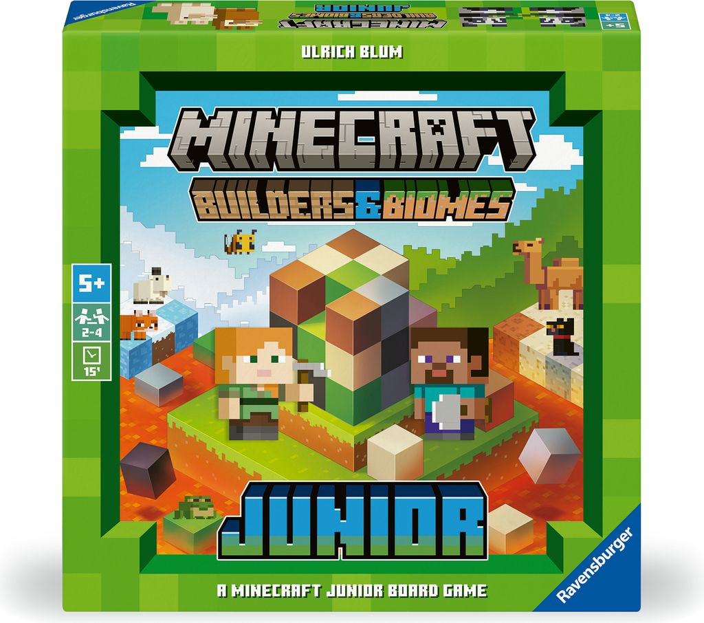 Ravensburger Minecraft: Builders & Biomes - Junior