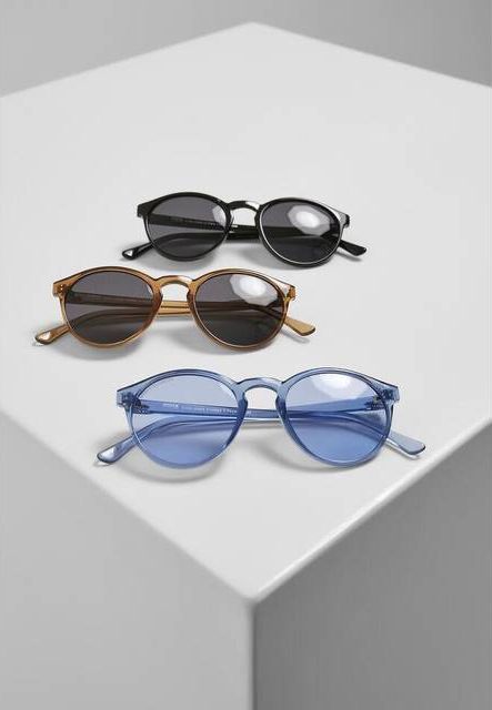 Urban Classics Cypress 3-Pack black/lightgrey/yellow one