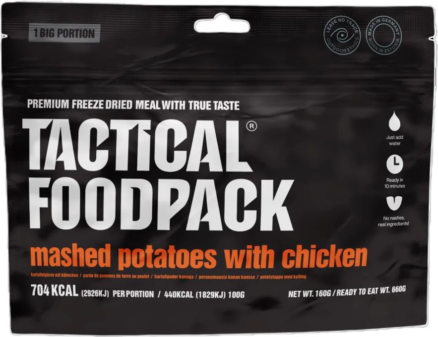 Tactical Foodpack - Kartoffelmos med Kylling - 704 Kcal