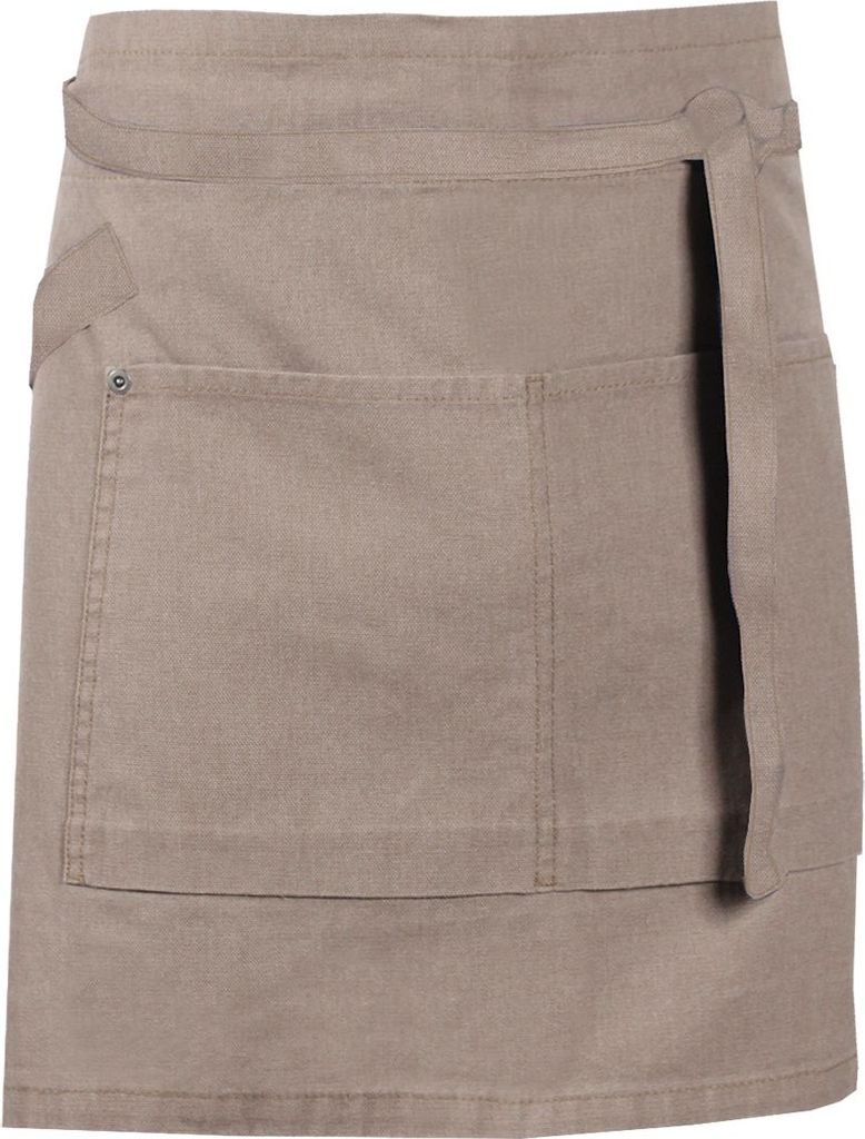 Nybo Workwear Nordic Forstykke Med Lommer Khaki Forklæde Beige, Grøn