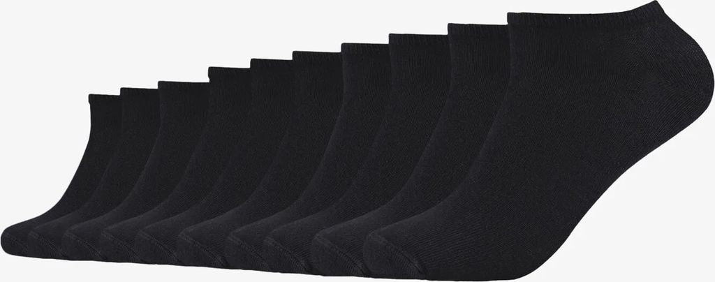 10 pack sneaker - strømper - black