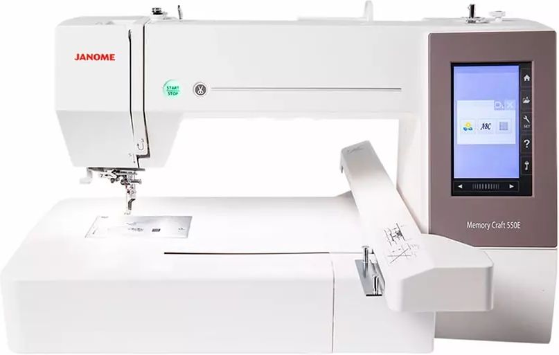 Janome Memory Craft 550e Embroidery Machine