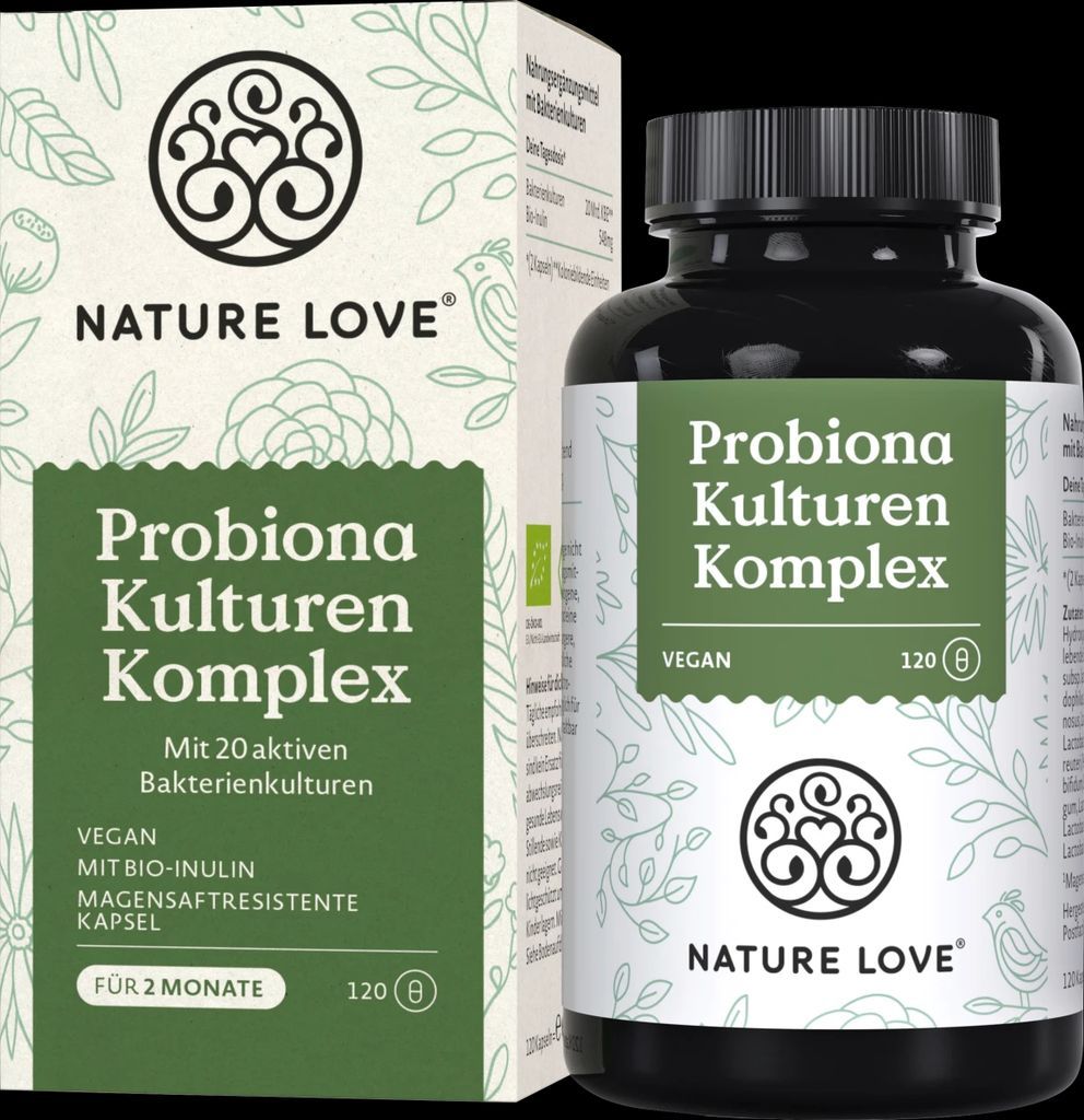 Nature Love Kapsler med Probionakulturkompleks 120 stk