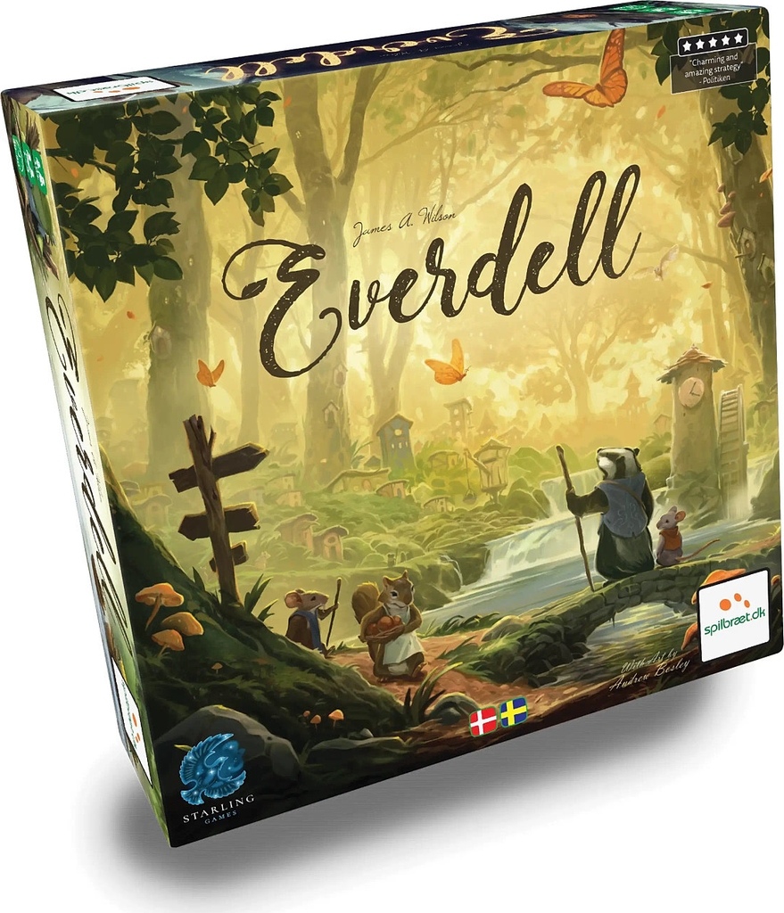Lautapelit Everdell (DA/SE)