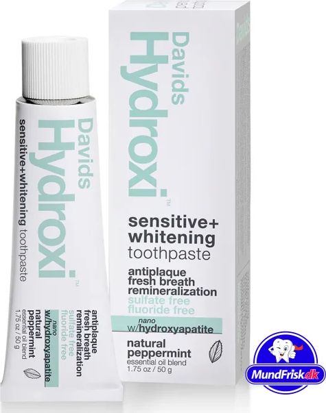 Davids Sensitive + Whitening Peppermint Toothpaste