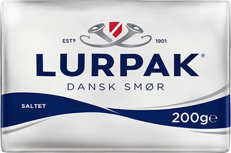 smør saltet, lurpak