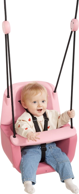 Dice 3-in-1 Baby-Schaukel Rosa