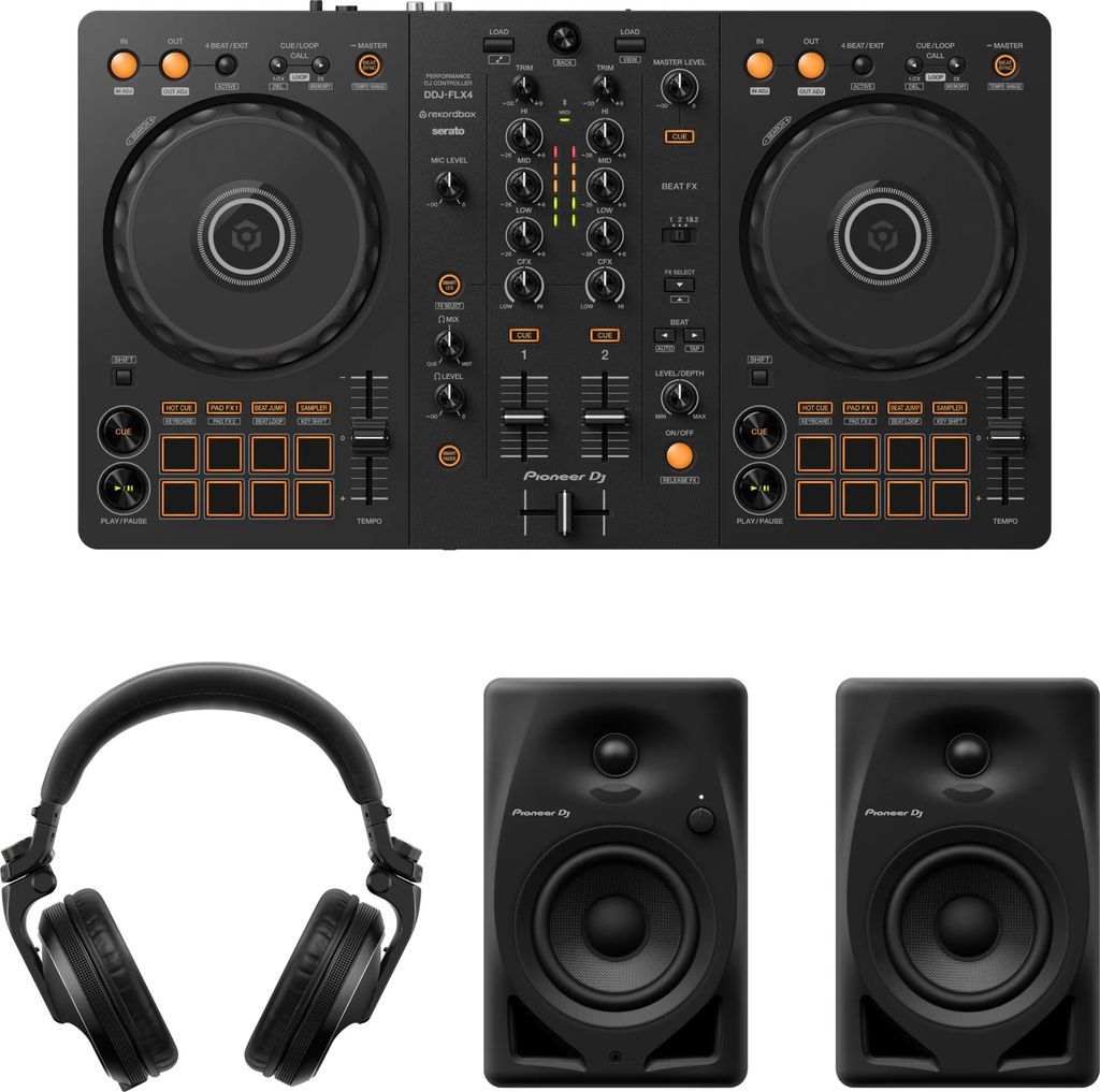 Pioneer DJ FLX4 Starter Bundle