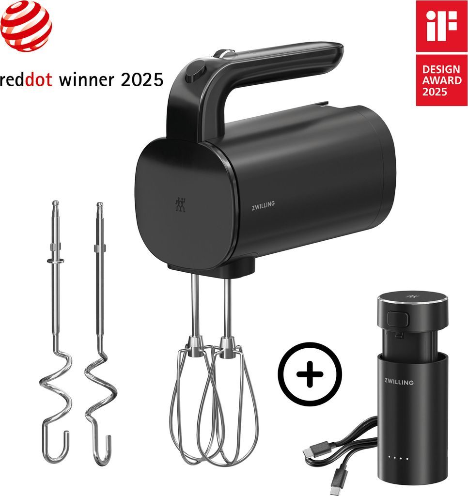 zwilling xtend håndmixer ledningsfri, enkeltprodukt eksl. batteri