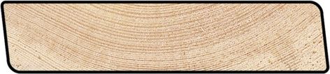 hornbaek, fodliste, hvidmalet fyr, 14x65x1200 mm