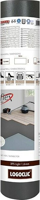 Dämmunterlage XPS Light mit Flex