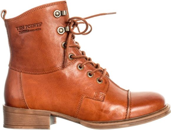 Ten Points Pandora Lace Boots Fritidsstøvler - Sort/Grå