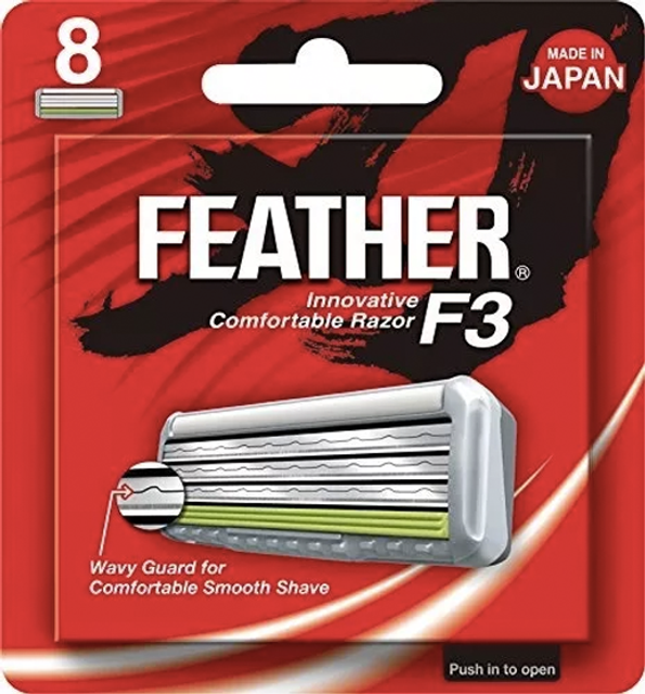 Feather F3 rakblad 8-p