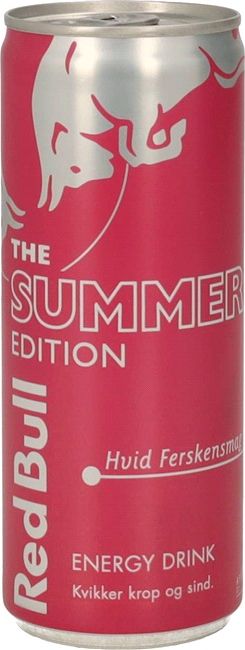 red bull summer edition hvid fersken 250ml ex. pant a