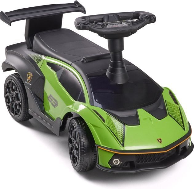 Lamborghini gåbil grøn med horn og motorlyd