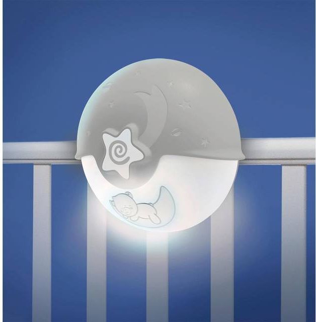 Infantino soothing & projector in ecru - nachtlampje met klem voor babybed Night Light