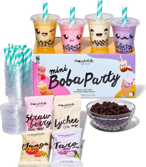 Thoughtfully Gaveæske Med Mini Boba Tea