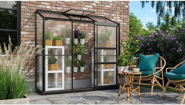 Vitavia Ida 1300 drivhus 1,3 poly Aluminium Polycarbonat