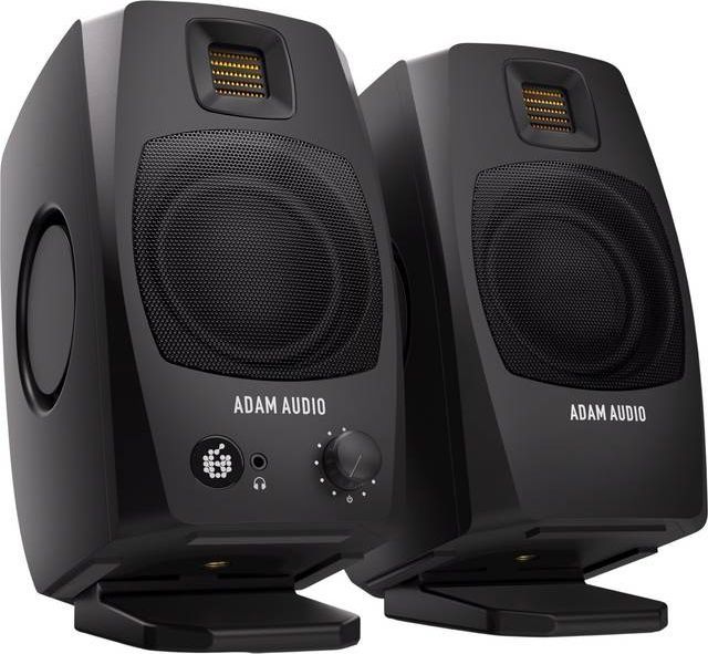 adam-audio D3V Black Aktiv-Monitor