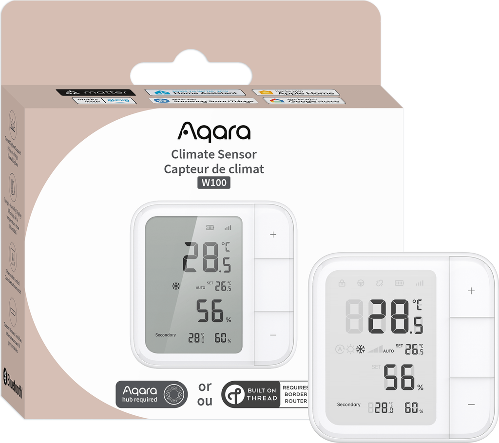 Aqara - Climate Sensor W100 - Hvid