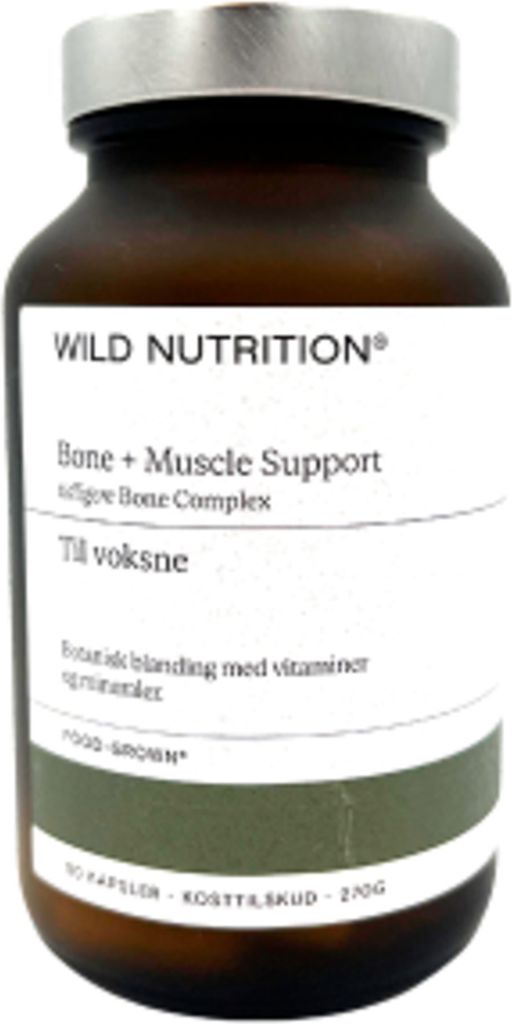 Wild Nutrition Bone Muscle Support 90 Kapsler