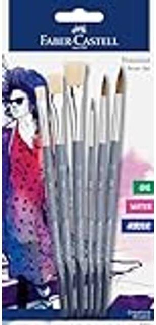 Faber-Castell Penselsæt 3x Runde Pensler 6 10 14 3x