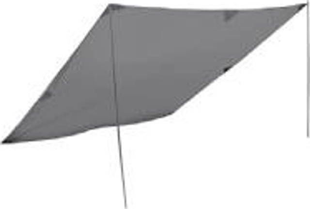 High Peak Tarp 2 Tarp solsejl 400 x 400 cm Grå