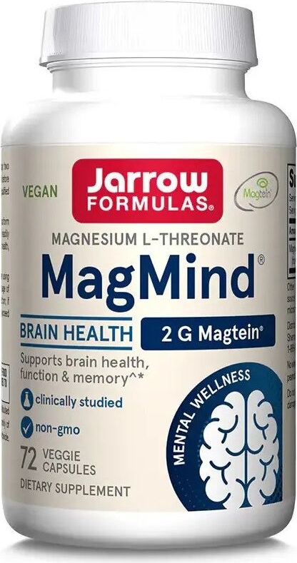 Jarrow Formulas MagMind 72 Vegetabilske Kapsler 144 stk