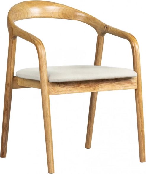 karmstol 'aspa' - natur/beige