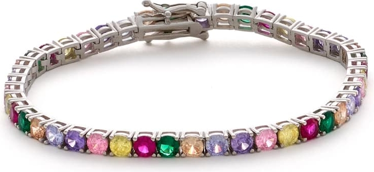Tennis Bracelet Rainbow