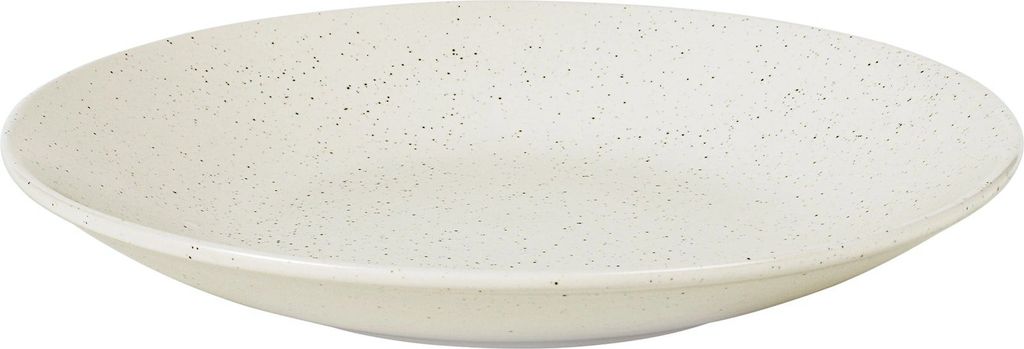 Middagstallerken Broste Copenhagen Nordic Vanilla stentøj creme Ø29 cm