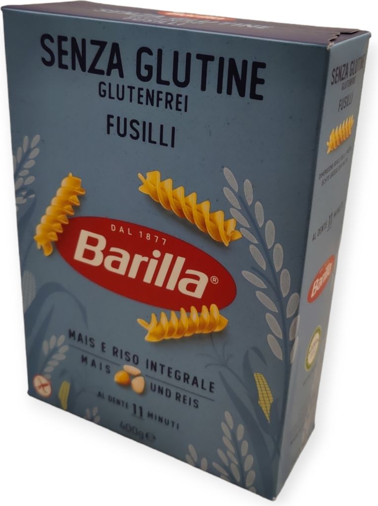 Barilla TESTPAKET senza glutine glutenfri pasta nudlar Italian gourmet