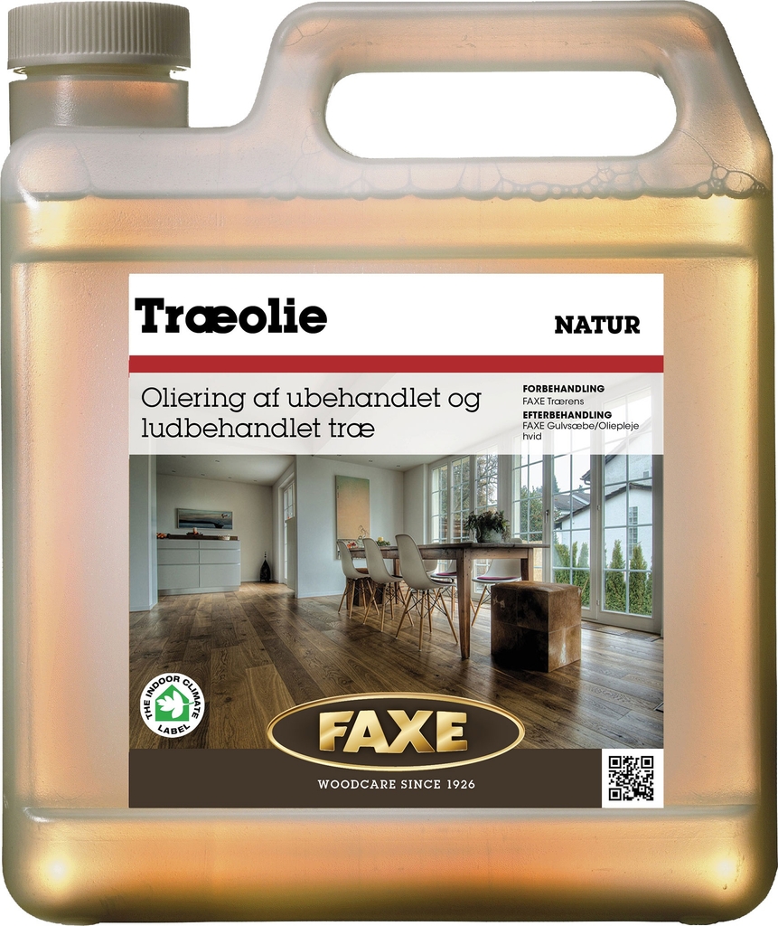 FAXE Træolie Natur 2,5 Liter