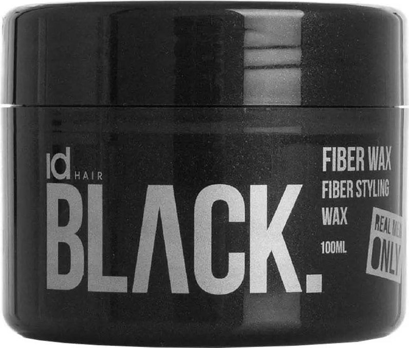 idhair black fiber wax men 100 ml