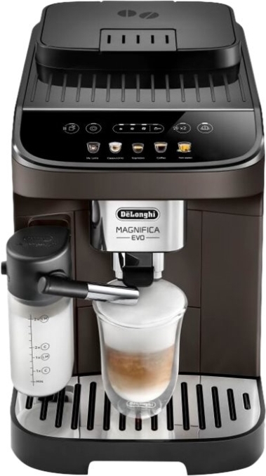 De'Longhi Magnifica Evo ECAM293.61.BW - Automatisk kaffekokare med mjölkskummare - 15 bar - brun