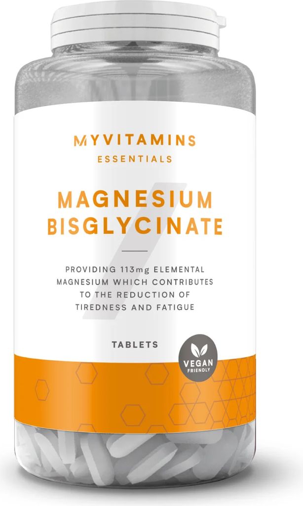 Myvitamins Magnesium Bisglycinate Tablets 1000mg 90servings