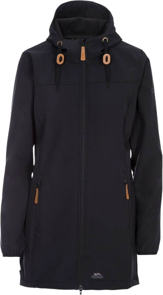 jakke kvinder – trespass kristy – sort (s & xl tilbage)