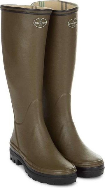 Le Chameau Giverny Jersey Lined Boot Gummistøvler - Brun
