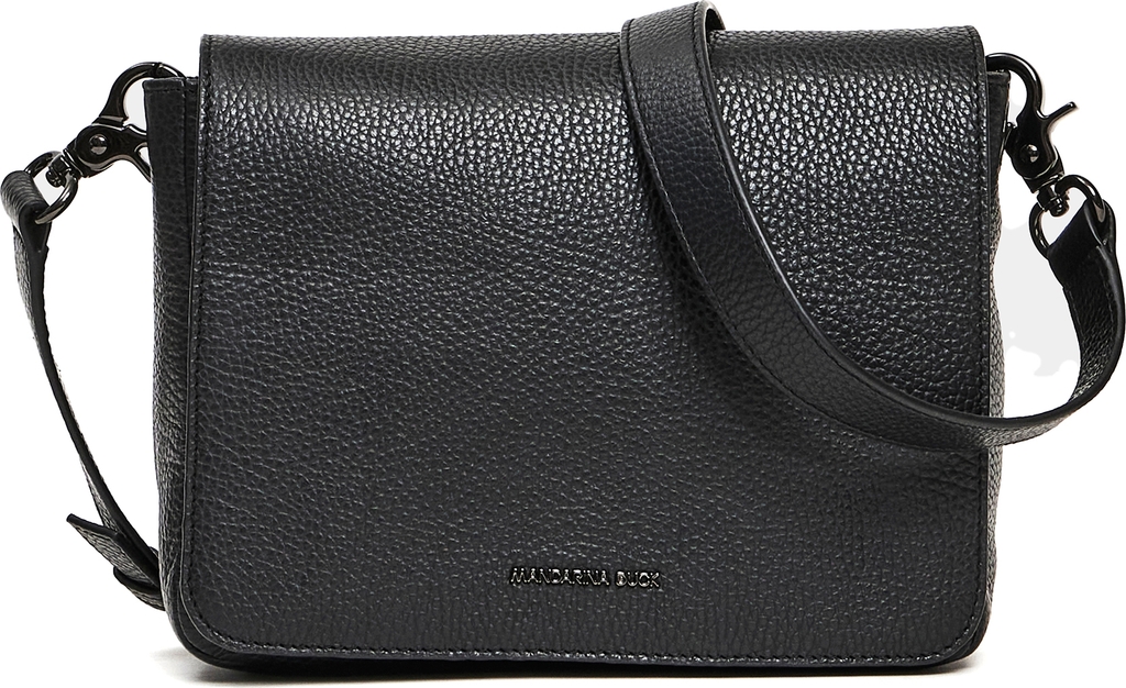 Mandarina Duck Crossbody Taske med Flere Rum - Sort