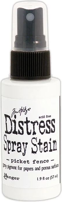 Picket fence, Distress Spray Stain, Tim Holtz.*