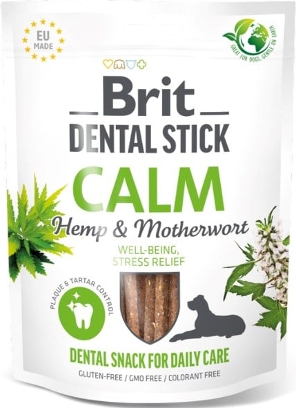 brit dental stick calm med hamp & hjertespand