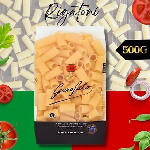 Rigatoni
          
        Bemærk