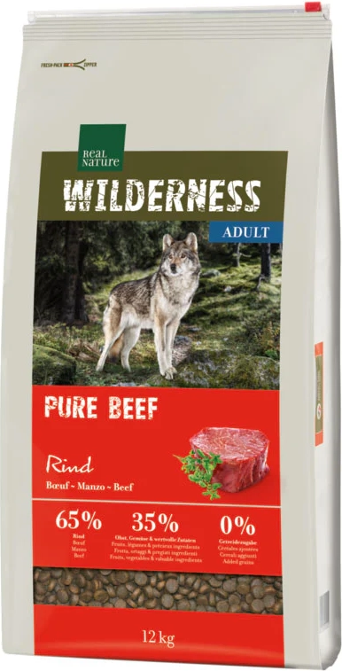 real nature - wilderness pure okse 12 kg