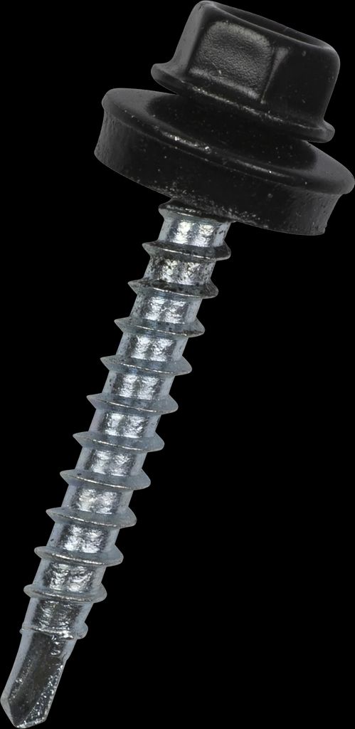 NKT Facadeskrue 4,8 x 60 mm Sort 100 stk
