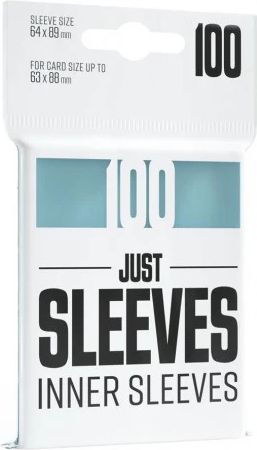 Gamegenic Just Sleeves Soft 100 Sleeves