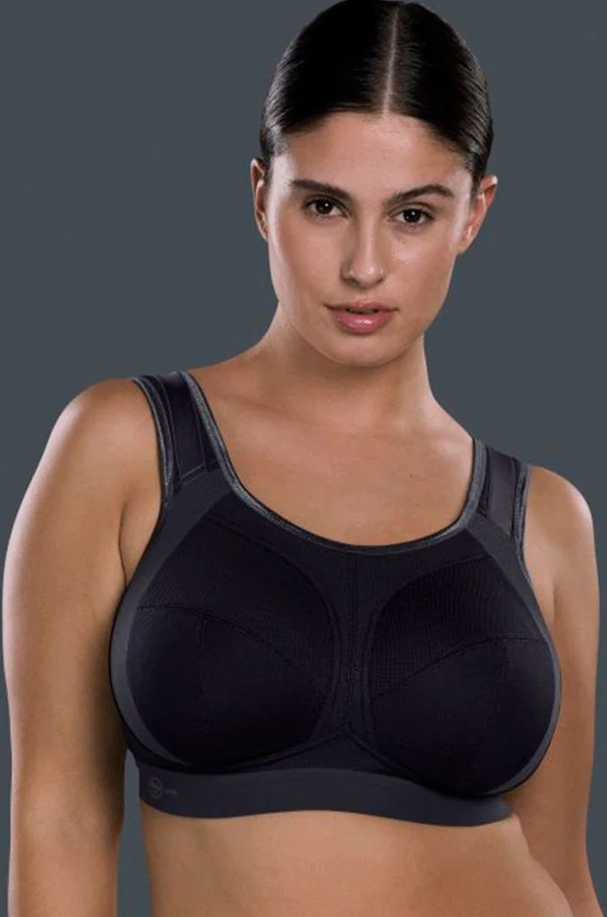 anita active extreme control plus sports bh, sort