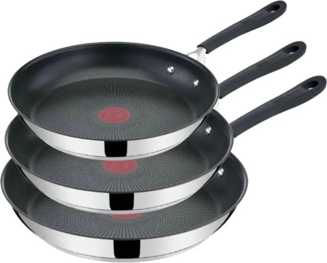 jamie oliver - ss stegepande serie (20,24 & 28 cm)