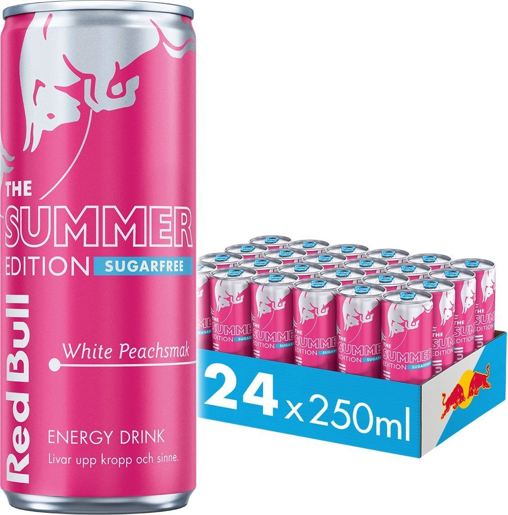 Red Bull Summer Edition Sugarfree 250ml 24 Pack
