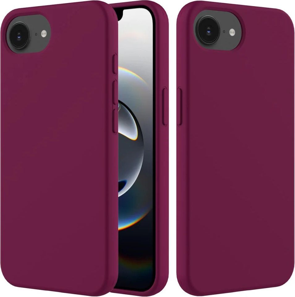 Eiderwood iPhone 17e 16e Foret Silikone Cover Vinrød